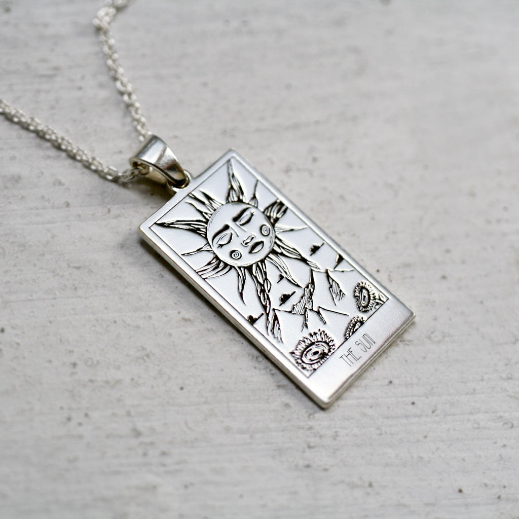 The Sun Tarot Necklace