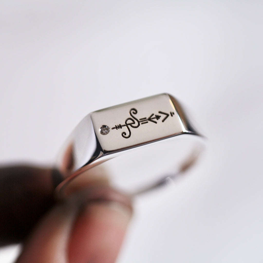 Rectangle Signet Ring