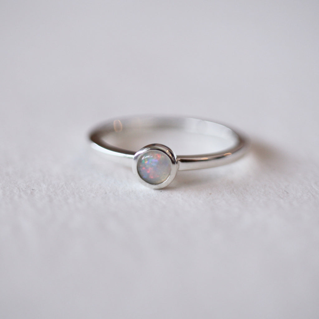 Mini Opal Stacking Ring