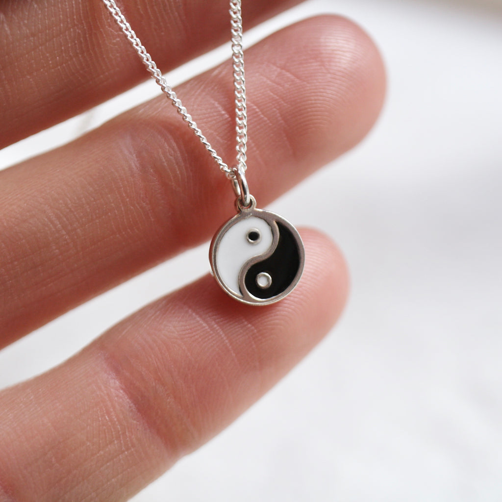 Yin Yang Charm Necklace