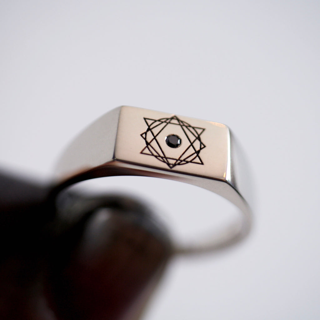 Rectangle Signet Ring