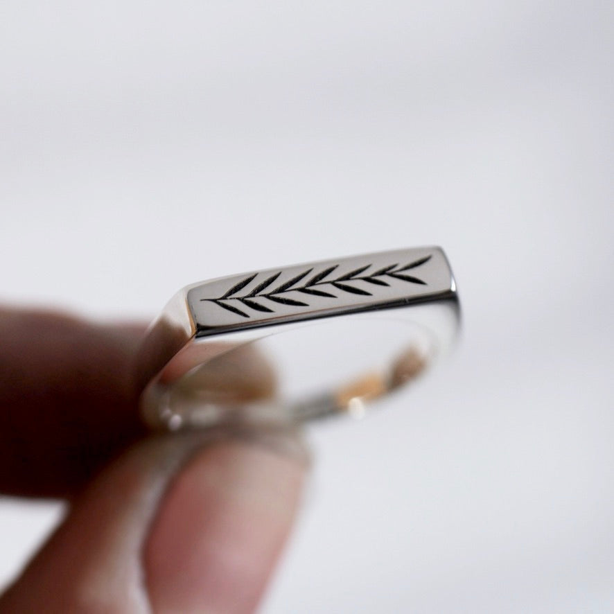 Bar Signet Ring