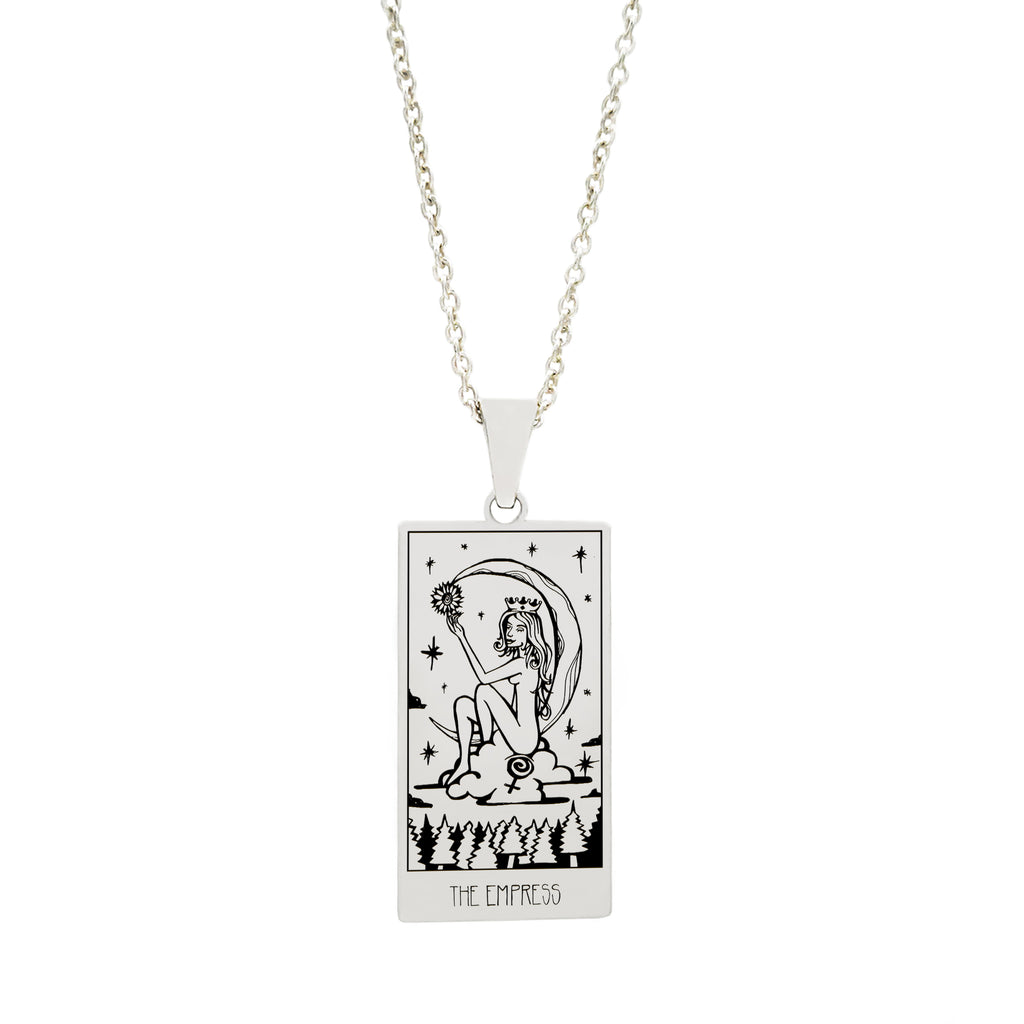 The Empress Tarot Necklace by Jade Rabbit Design