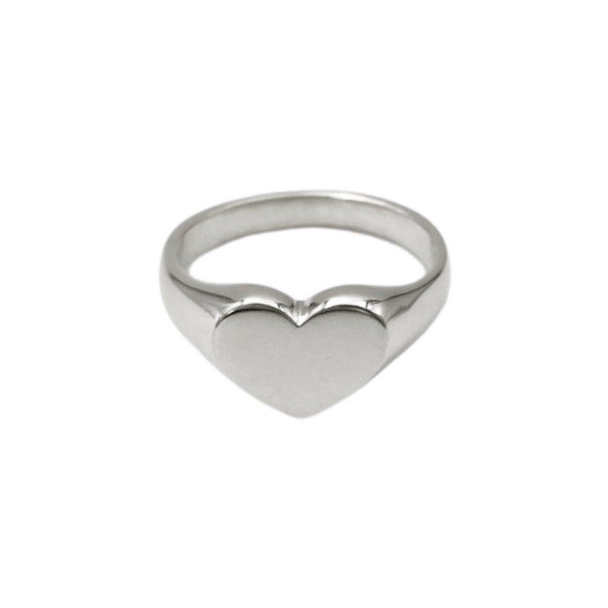 Heart Signet Ring | Jade Rabbit Design