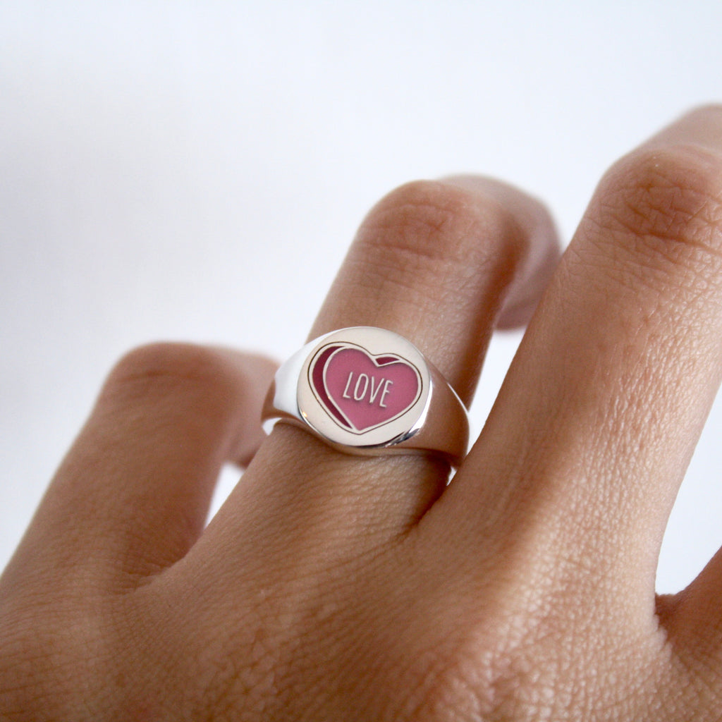 Sweetheart Signet Ring