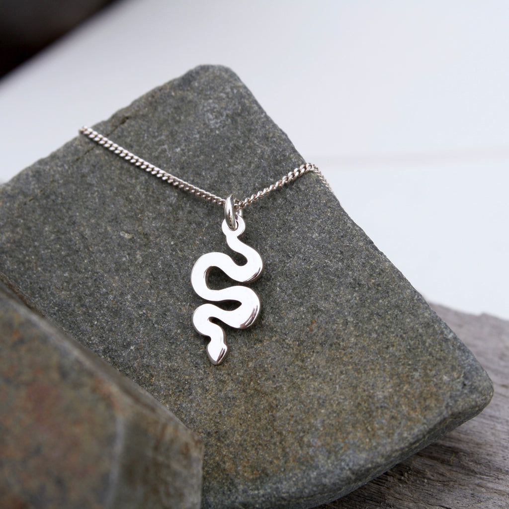 Serpent Necklace by Jade Rabbit Design